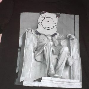 Diary of a wimpy kid/ Abraham Lincoln shirt